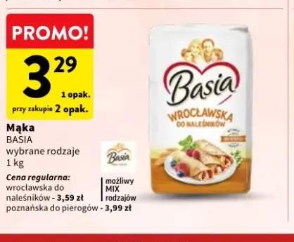 Mąka wrocławska do naleśników Basia +1 wariant