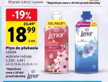 Płyn do płukania tkanin Lenor Perfume Therapy +1 wariant