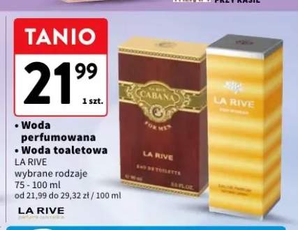 Woda toaletowa La Rive Cabana +1 wariant