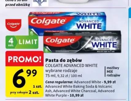 Pasta do zębów Colgate Advanced White Charcoal