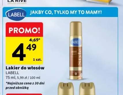 Lakier do włosów Labell Style Laque Souple