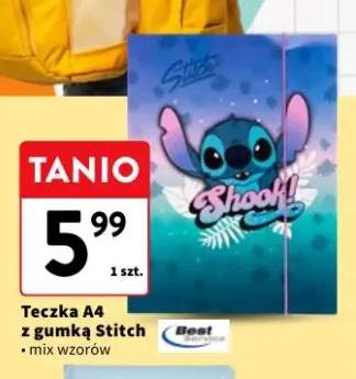 Teczka A4 z gumką Stitch