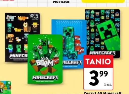 Zeszyt A5 Minecraft