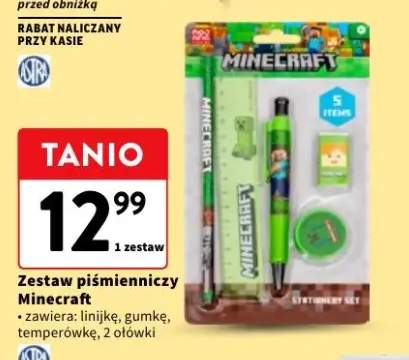 Zestaw piśmienniczy Minecraft Astra