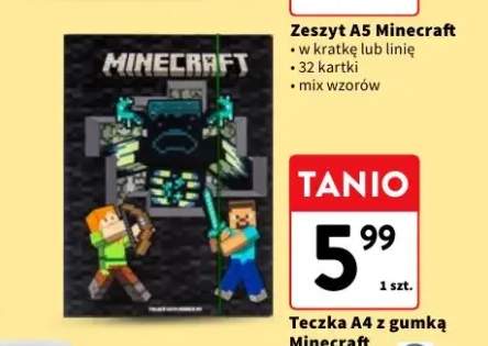 Teczka A4 z gumką Minecraft Astra