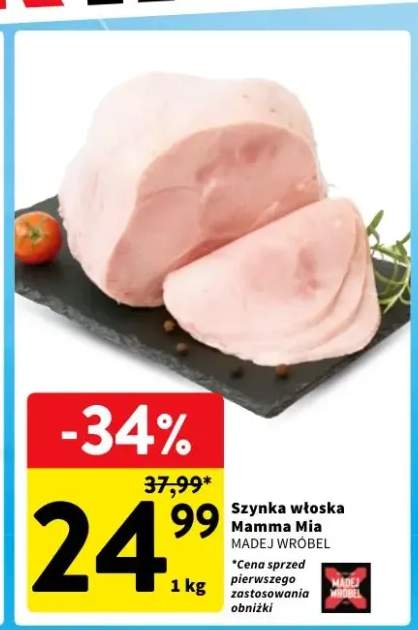Szynka włoska Mamma Mia Madej Wróbel
