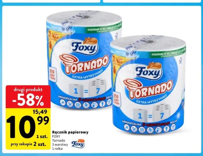 Ręcznik papierowy Foxy Tornado
