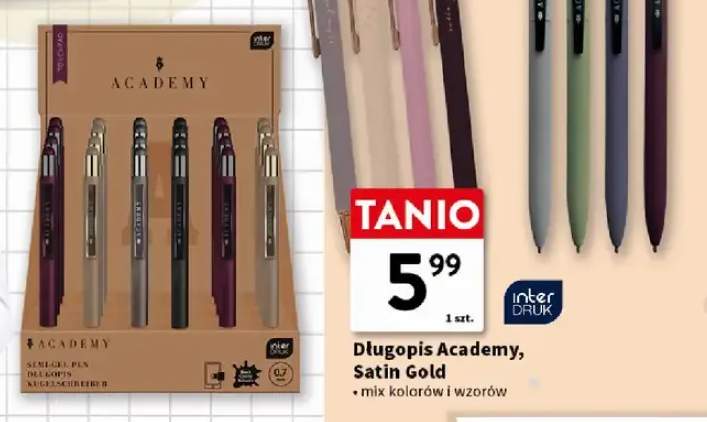 Długopis semi-gel Interdruk Academy +1 wariant