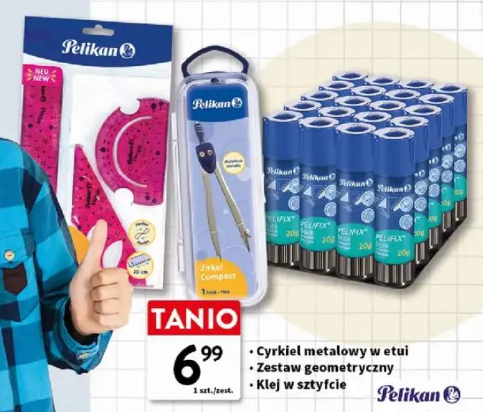 Cyrkiel metalowy w etui Pelikan +2 warianty
