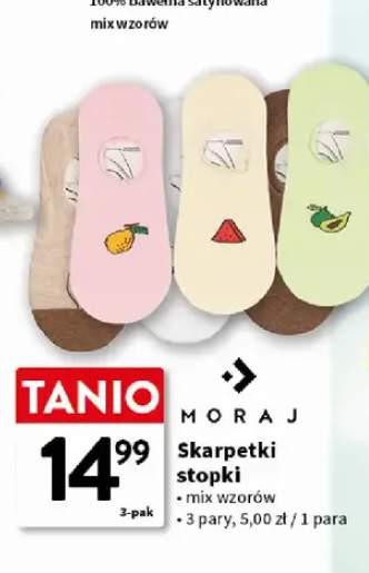Skarpetki stopki Moraj 3-pak