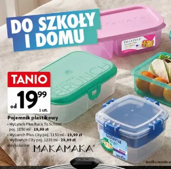 Pojemnik plastikowy MyLynch Plus Back To School Makamaka +2 warianty
