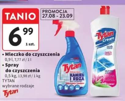 Mleczko do czyszczenia Tytan +1 wariant