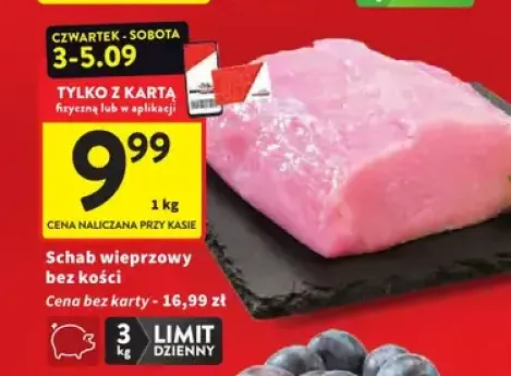 Schab wieprzowy bez kości