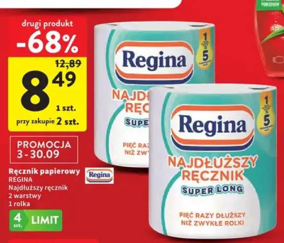 Ręcznik papierowy Regina Najdłuższy
