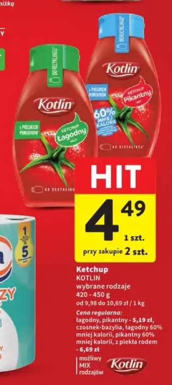 Ketchup pikantny Kotlin +6 wariantów