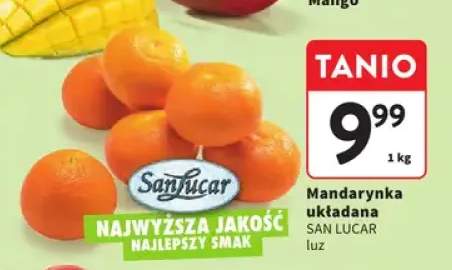 Mandarynki układane San Lucar