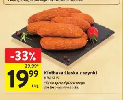 Kiełbasa śląska z szynki Krakus