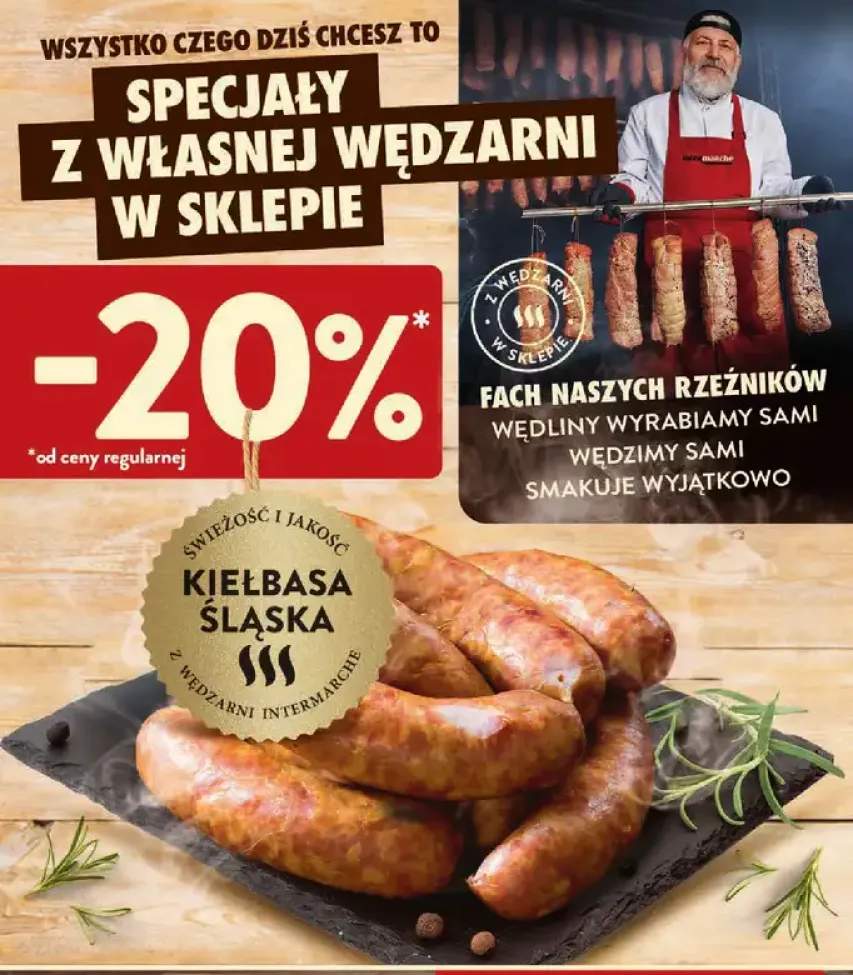 Kiełbasa śląska Intermarché