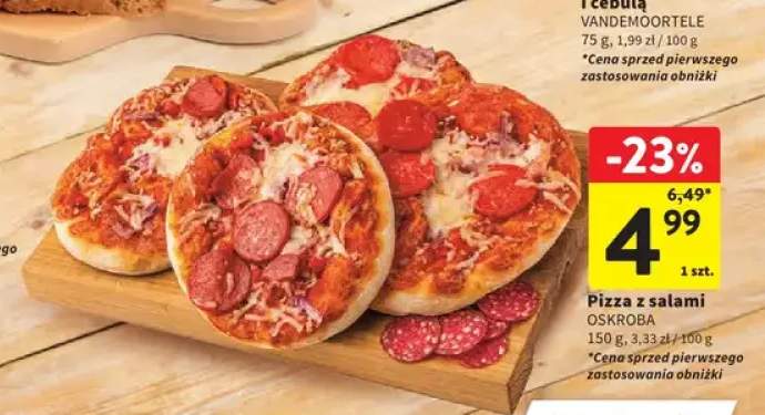 Pizza z salami Oskroba