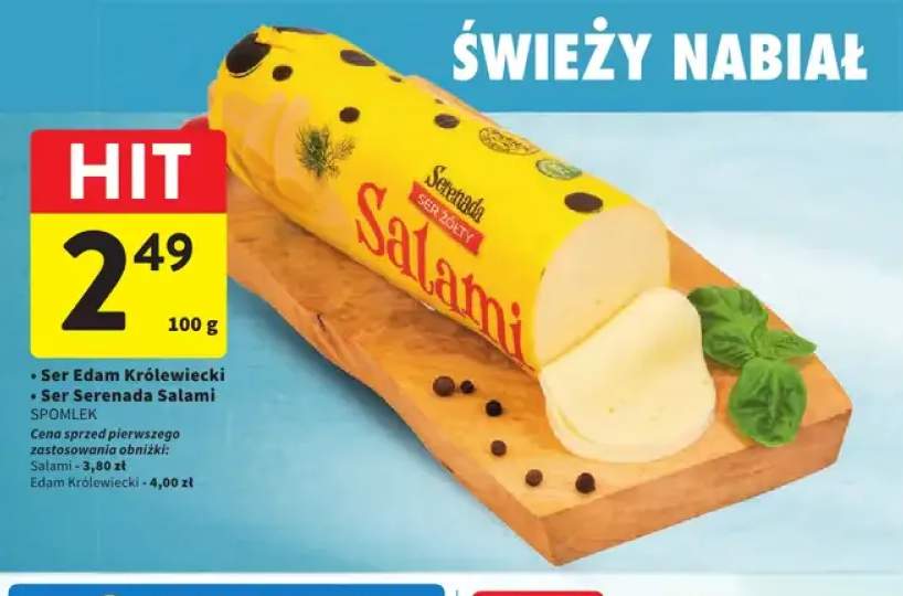 Ser Edam Królewski Spomlek +1 wariant