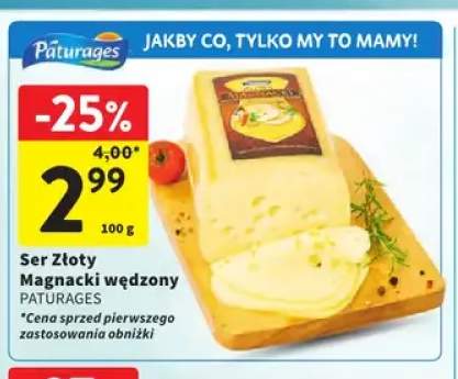 Ser Złoty Magnacki wędzony Pâturages