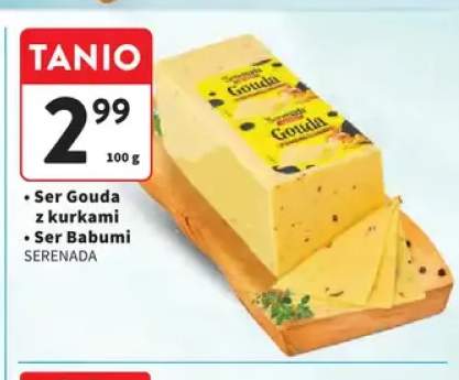 Ser gouda z kurkami Serenada +1 wariant