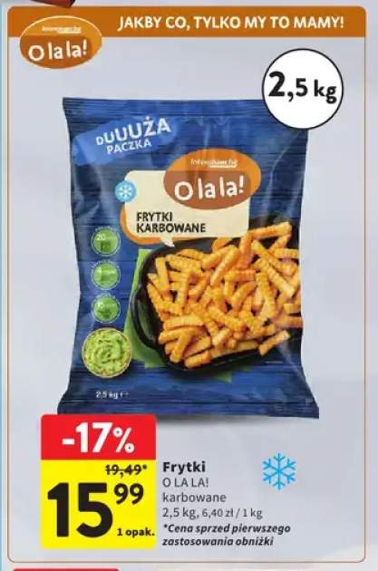 Frytki karbowane O La La!