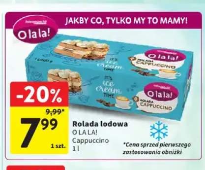 Rolada lodowa O la la! Cappuccino