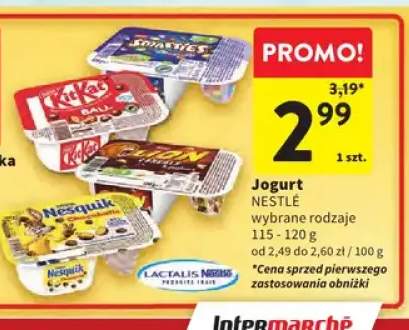 Jogurt Nestlé Smarties +3 warianty