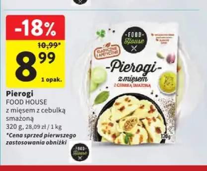 Pierogi z mięsem z cebulką smażoną Food House