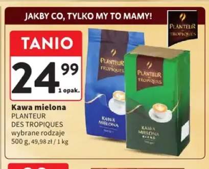 Kawa mielona Planteur des Tropiques +1 wariant