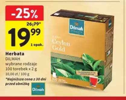Herbata Dilmah Ceylon Gold