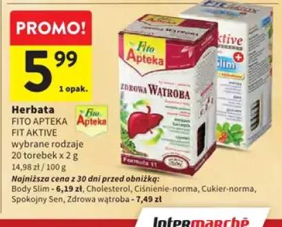 Herbata Fit Aktive Body Slim +5 wariantów