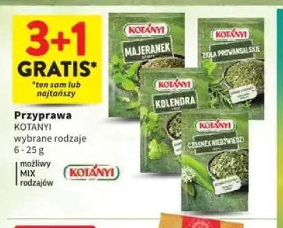 Przyprawa Kotányi majeranek +3 warianty