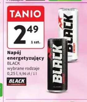 Napój energetyzujący Black