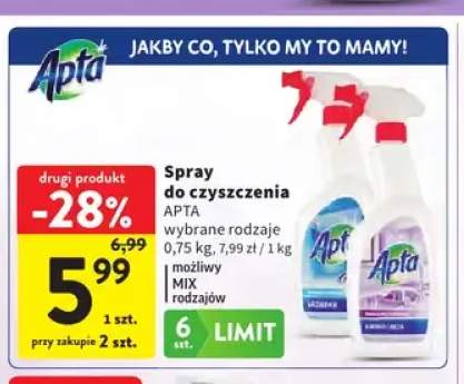 Spray do czyszczenia Apta