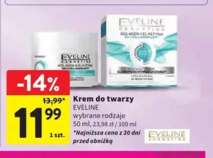 Krem do twarzy Eveline Kolagen & Elastyna 3D-Collagen Lift