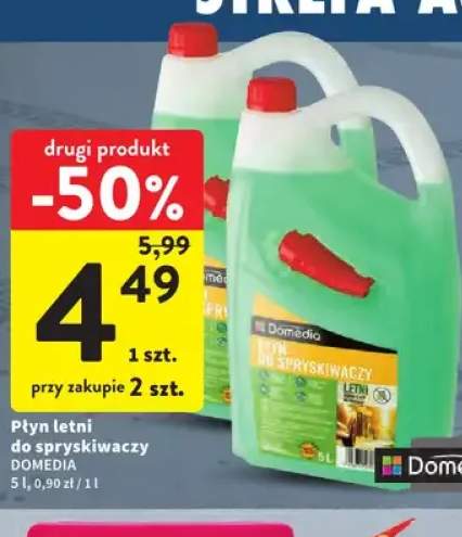 Płyn letni do spryskiwaczy Domédia