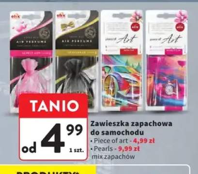 Zawieszka zapachowa do samochodu Elix Pearls +1 wariant