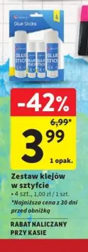 Zestaw klejów w sztyfcie Signature 4-pak