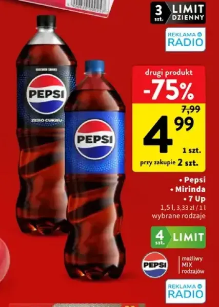 Napój gazowany Pepsi +2 warianty