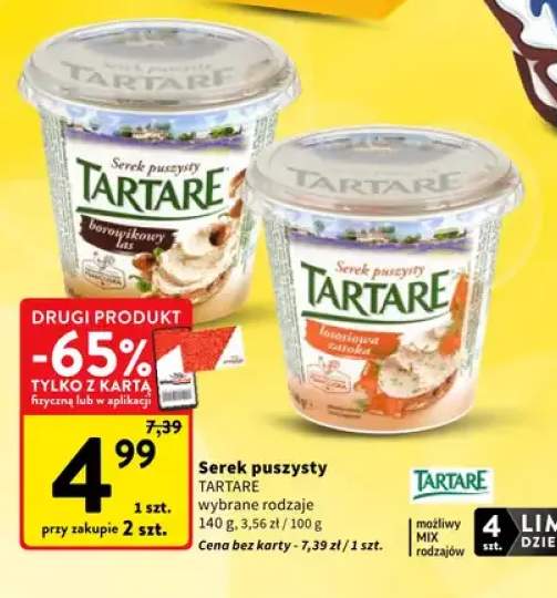 Serek puszysty Tartare borowikowy las +1 wariant