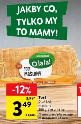 Tost maślany O la la!