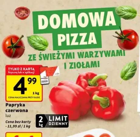 Papryka czerwona luz