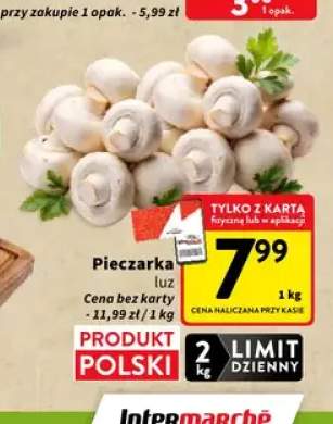 Pieczarki luz