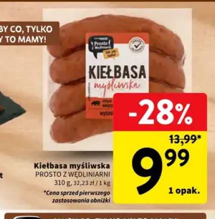 Kiełbasa myśliwska Prosto z Wędliniarni