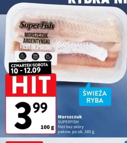 Morszczuk SuperFish filet bez skóry