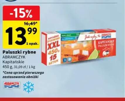 Paluszki rybne Abramczyk Kapitańskie