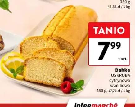 Babka cytrynowa Oskroba +1 wariant