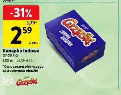 Kanapka lodowa Grześki